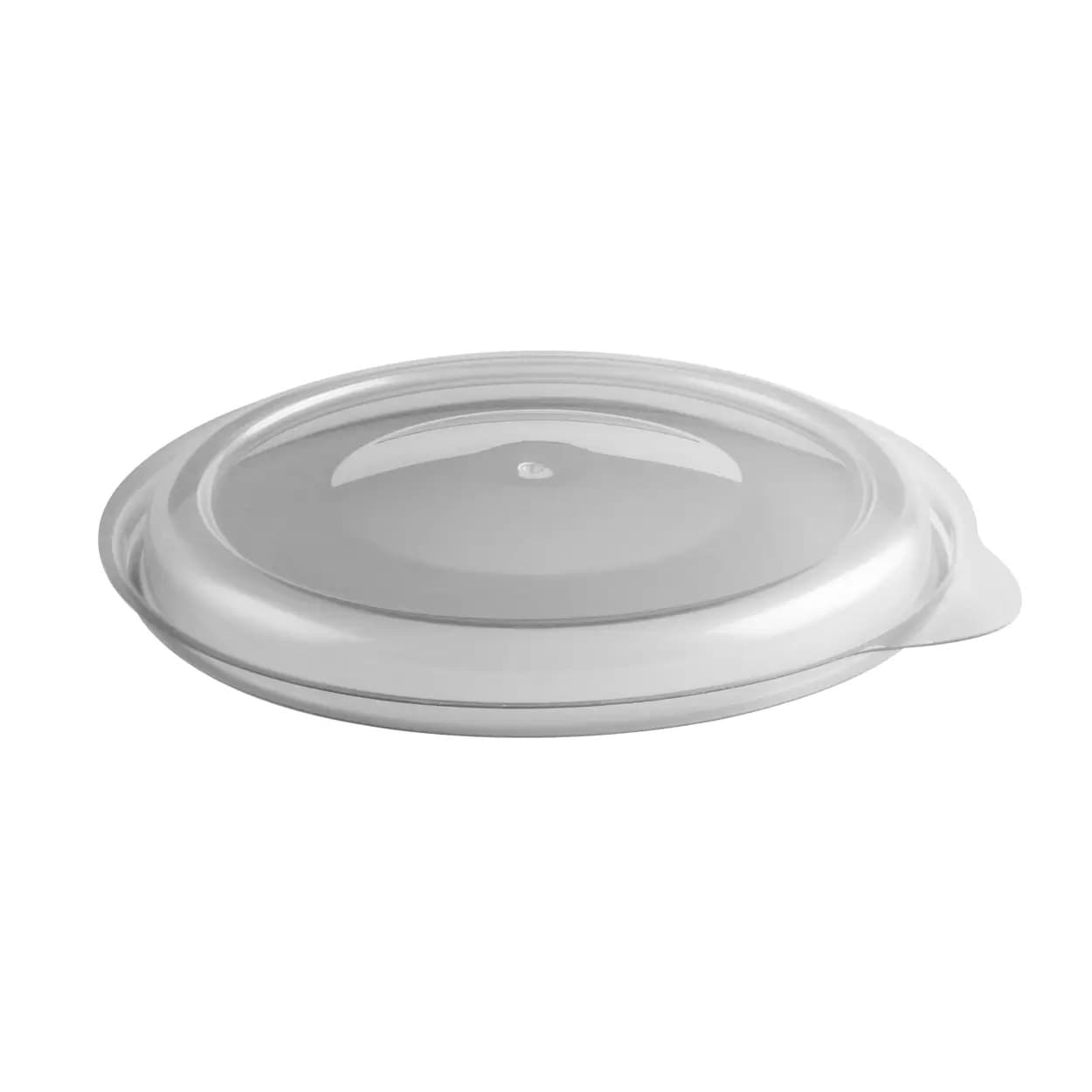 Flat PP Lid - fits 5-10 oz Round PP Bowls
