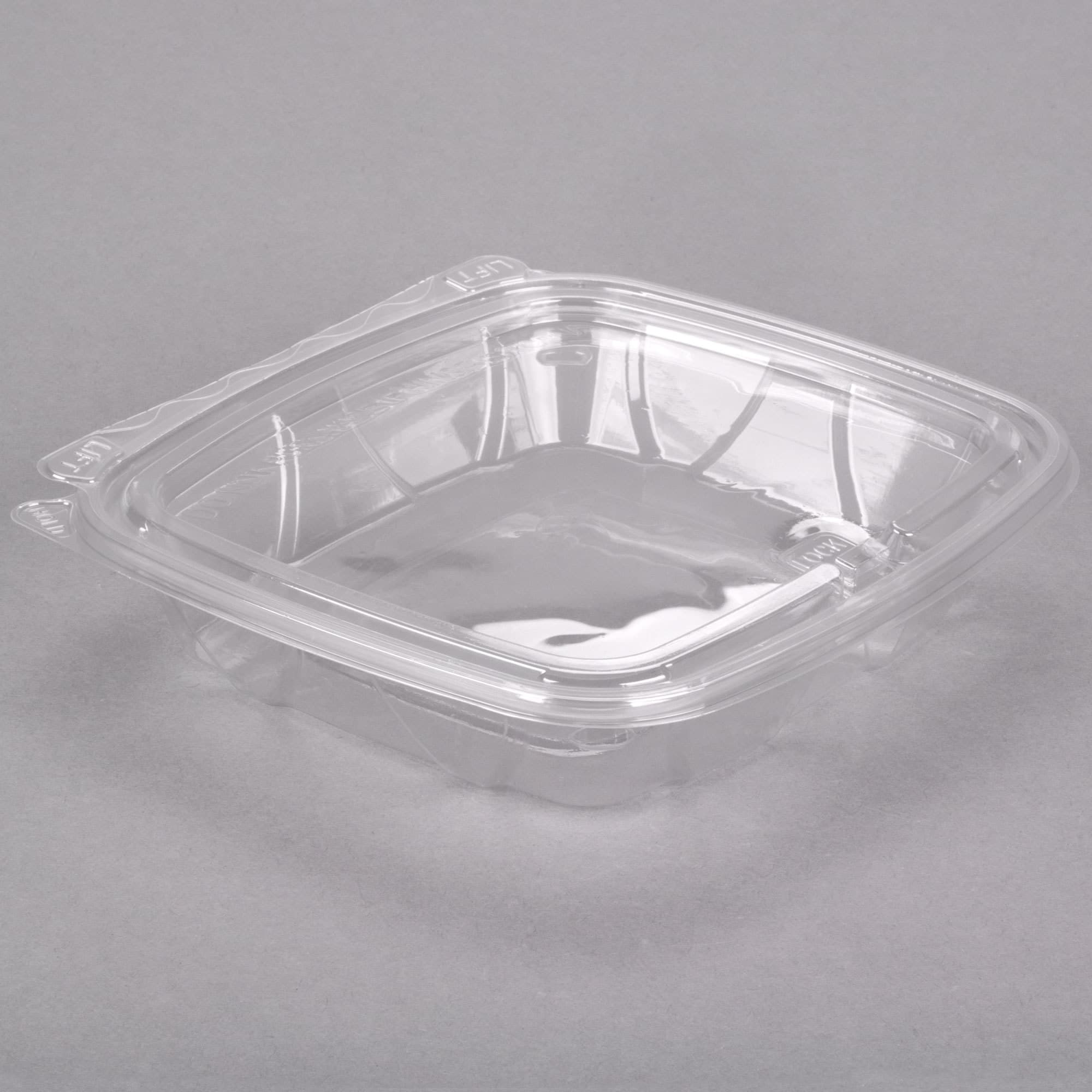 16 - 20 oz Rectangle Deli Container with Lid - Image 4