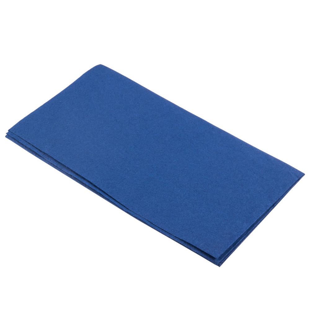 15" x 17" 2-Ply Navy Blue Dinner Napkin (7.5" x 4.25" Folded) - Image 8