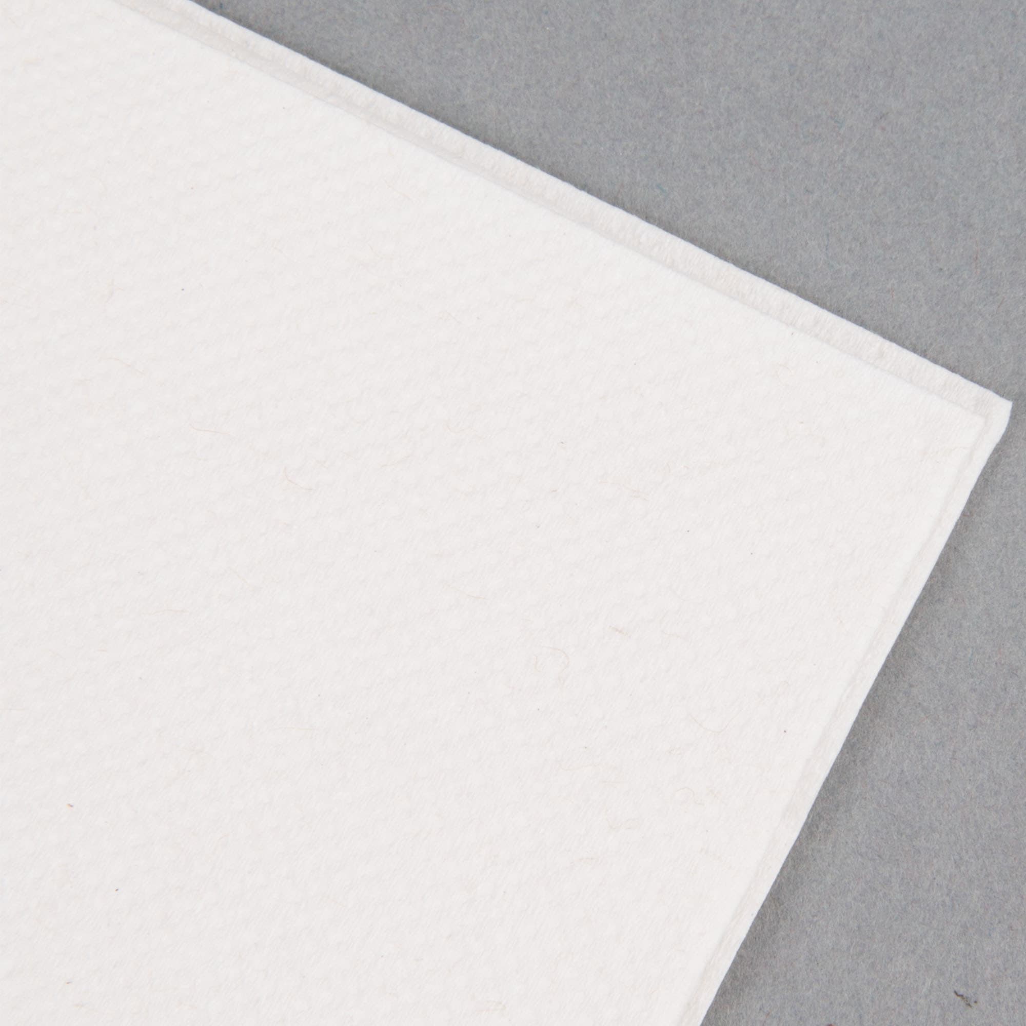 15.5" x 11.5" White Linen-like Dinner Napkin (8" x 4" Folded) - Image 5