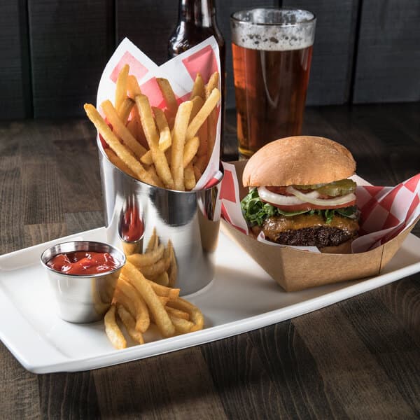 12" x 12" Red Check Sandwich Wrap Paper - Image 7