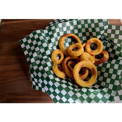 12" x 12" Green Check Sandwich Wrap Paper - Image 3