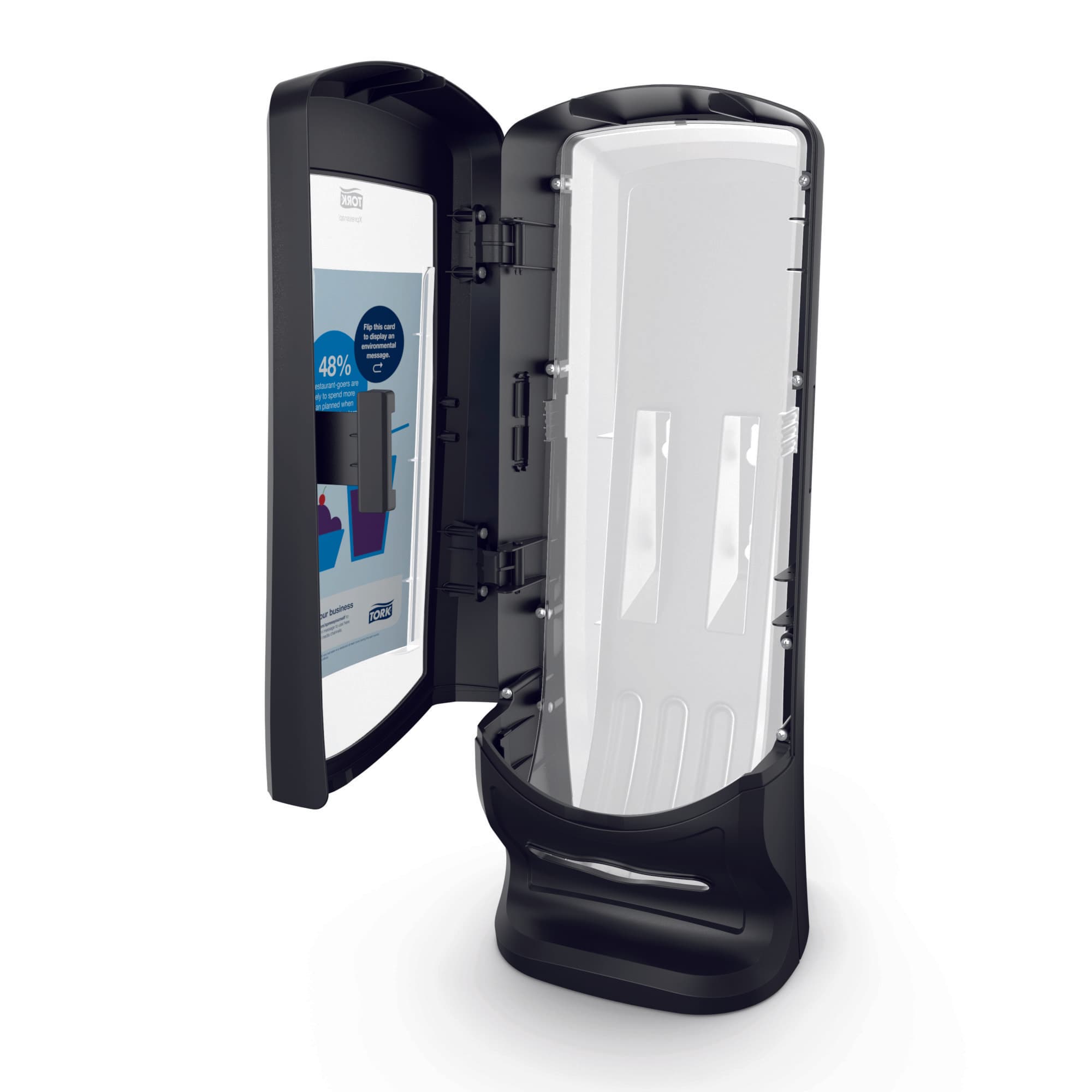Tork Black Stand Napkin Dispenser - Image 5