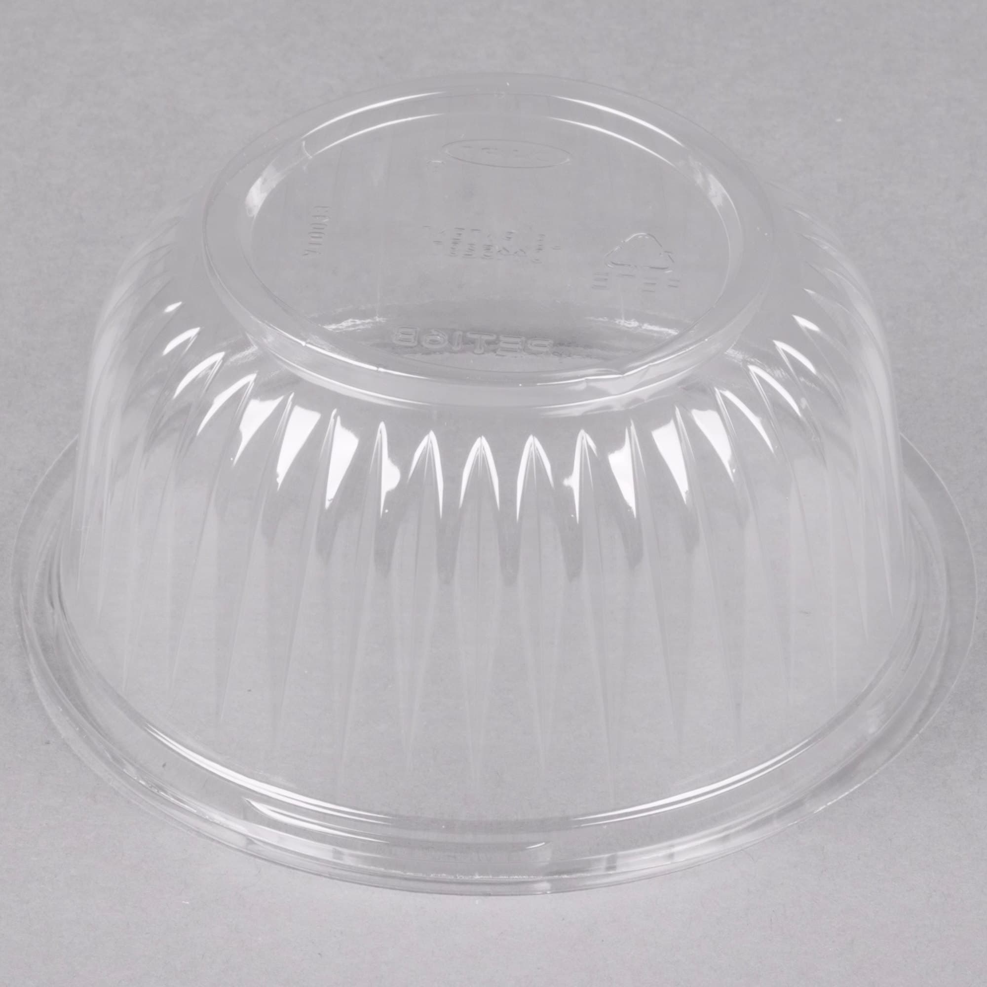 16 oz Round PET Bowl, Clear - Image 5