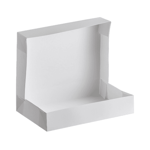12" x 8" x 2.25" White Window Bakery Box - Image 3