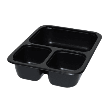 3-Compartment Containers