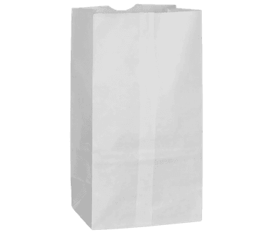 White Paper Lunch Bags