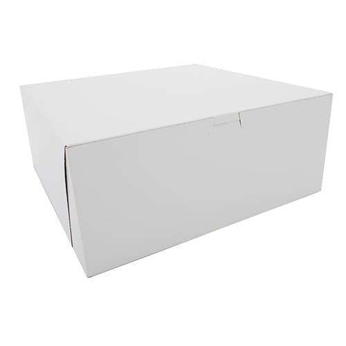 Southern Champion 12" x 12" x 5" White Non-Window Bakery Box