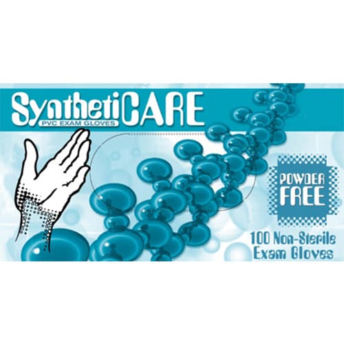 Emerald Medium Syntheticare Vinyl Latex Free Powder Free Exam Glove