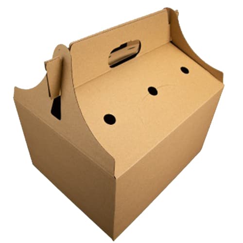 Southern Champion 13" x 10 5/8" x 7 5/8" Brown Barn Catering Box