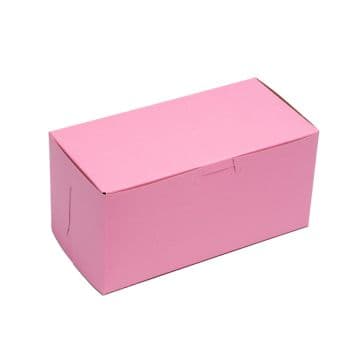 Boxit 8" x 4" x 4" Strawberry Non-Window Bakery Box