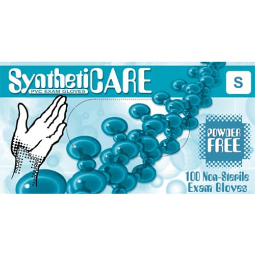 Emerald Small Syntheticare Vinyl Latex Free Powder Free Exam Glove