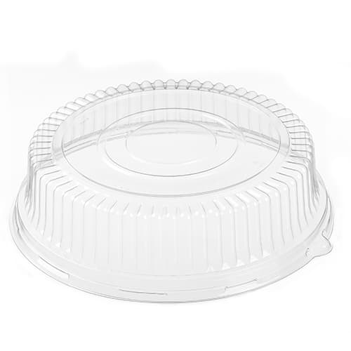 Polar Pak 16" Ebony® Catering Tray 4" Clear PET Dome Lid