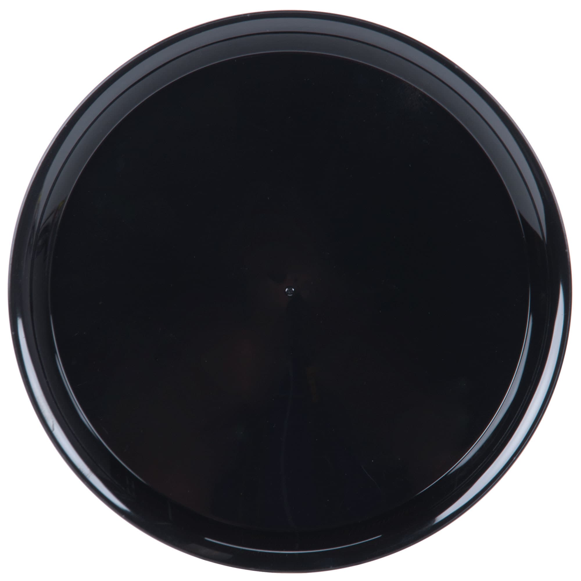 WNA Comet A712PBL25 Caterline 12" Black Round Serving Tray