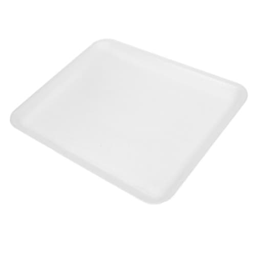 Dyne-A-Pak #12S White Foam Meat Tray 11" x 9" x 5/8"