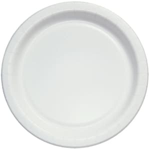 Solo MP6B-2054 6" Medium Weight White Paper Plate - Image 3