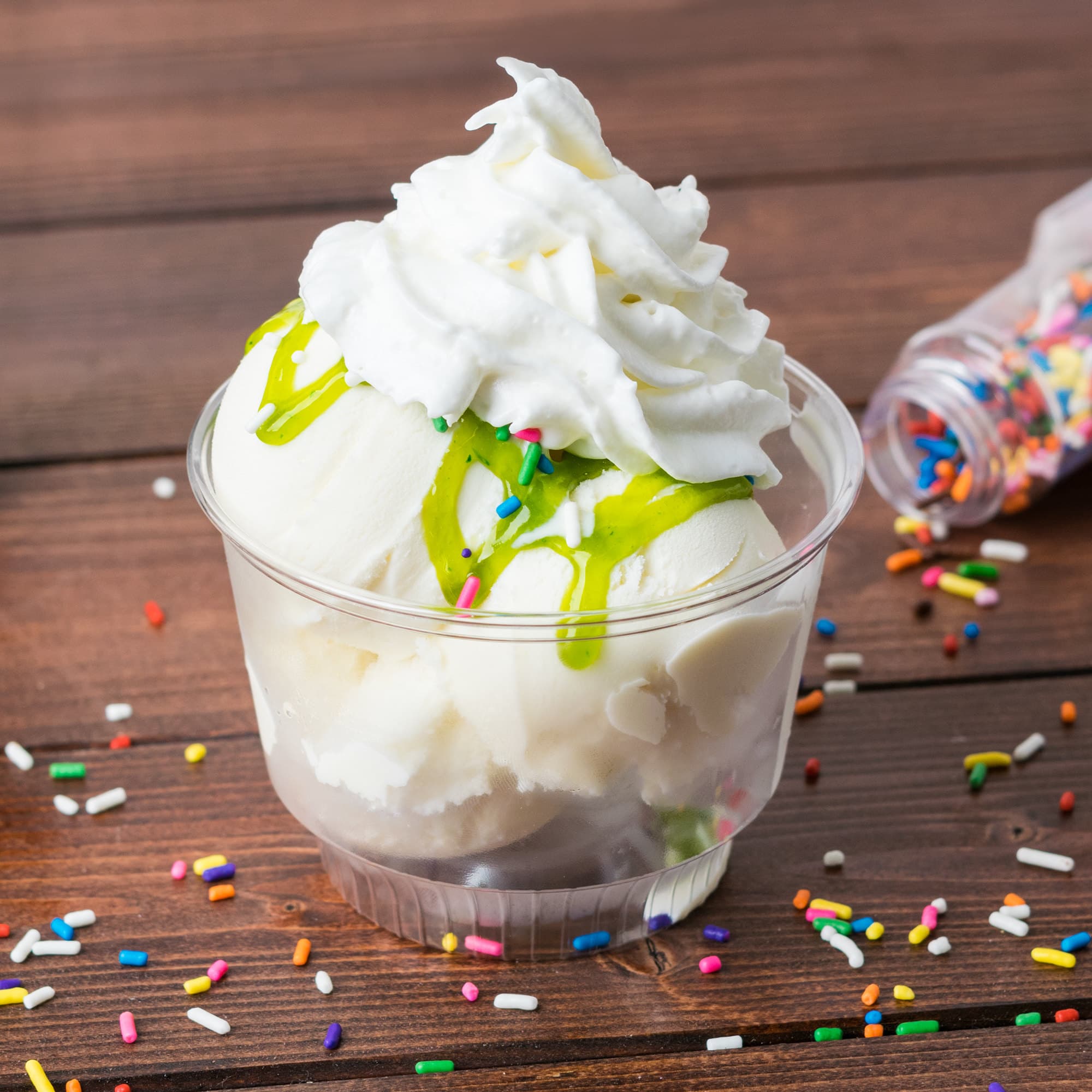 Solo SD8 8 oz. Clear Plastic Sundae Cup