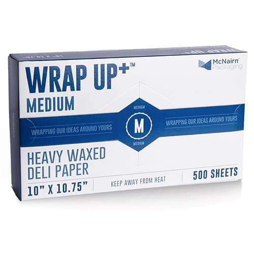 McNairn 10" x 10 3/4" Wrap Up + Medium Interfolded Deli Sheets