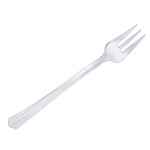 WNA Comet APTFK Petites® 4 1/5" Clear Tasting Fork