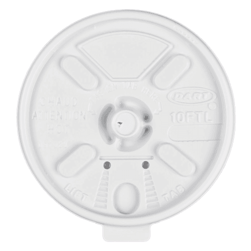 Dart 10FTL White Lift 'N' Lock Lid