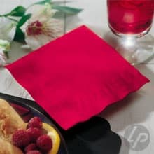 Hoffmaster 4.75 " Regal Embossed 2-Ply Red Beverage Napkins - Image 8