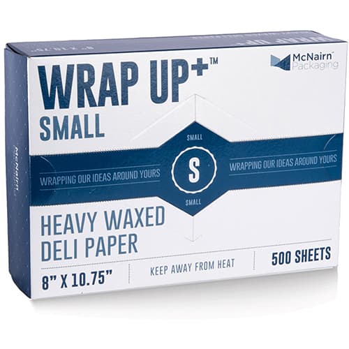 McNairn 8" x 10 3/4" Wrap Up + Small Interfolded Deli Sheets