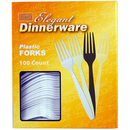 Berk Heavy Weight White Boxed Polystyrene Bulk Fork