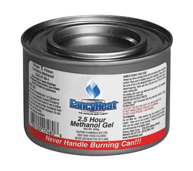 FancyHeat® 2.5 Hour Methanol Heat Gel