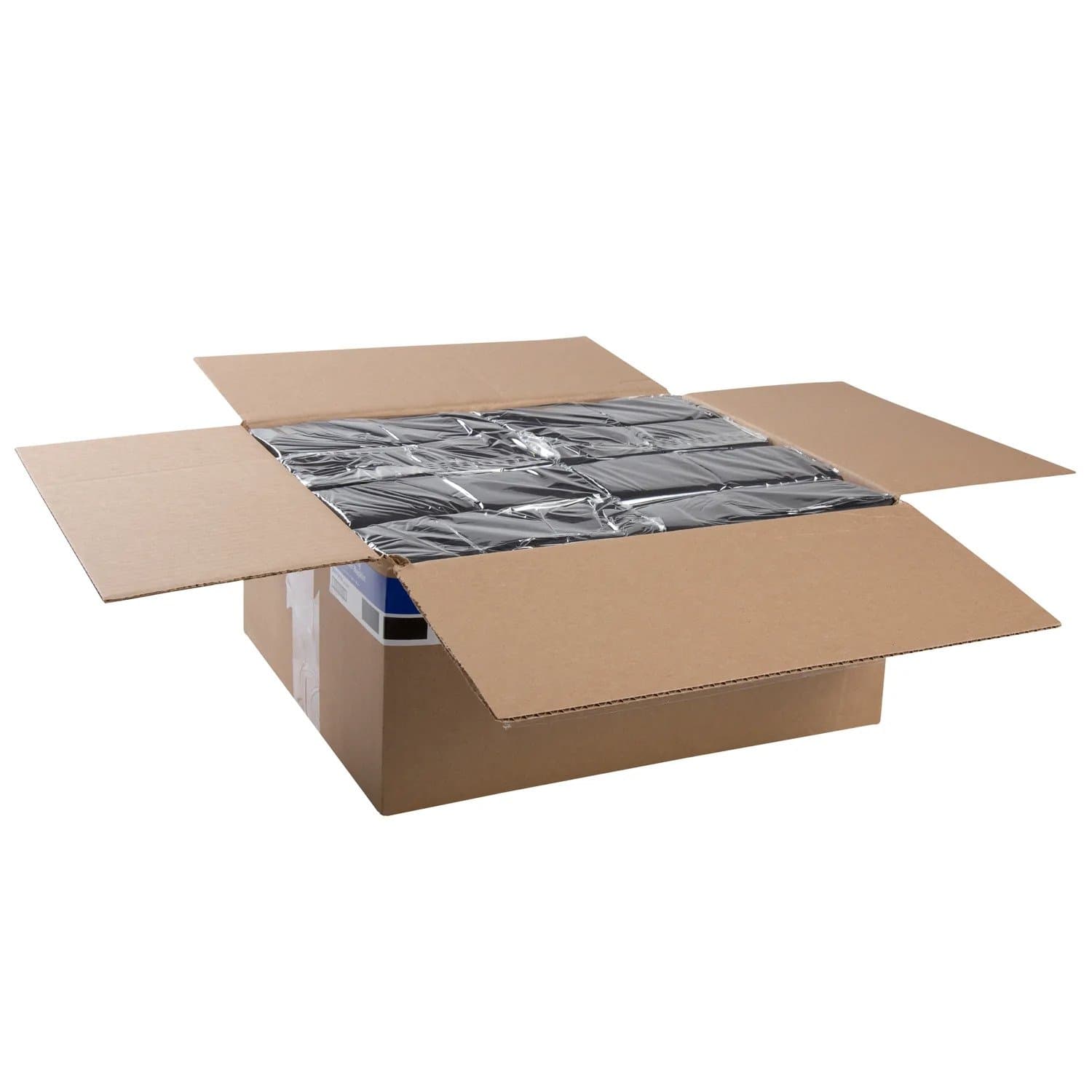 AmerCare 15" x 17" 2-Ply Black Dinner Napkins - Image 6