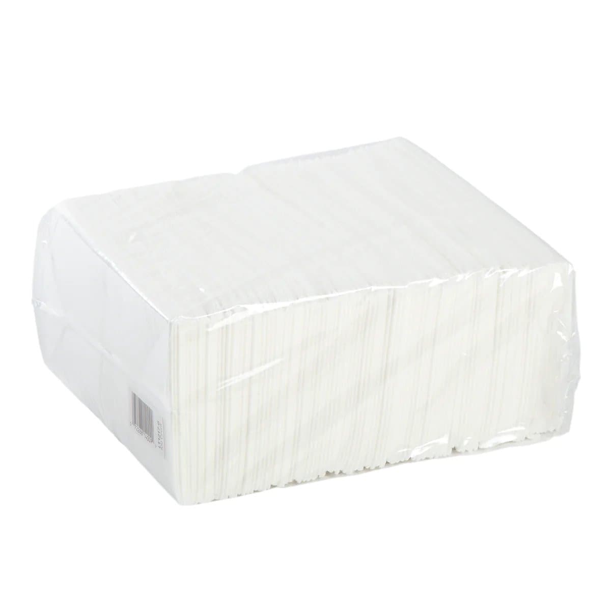 AmerCare Airlaid 12" x 17" White 1/6 Fold Guest Towel - Image 3