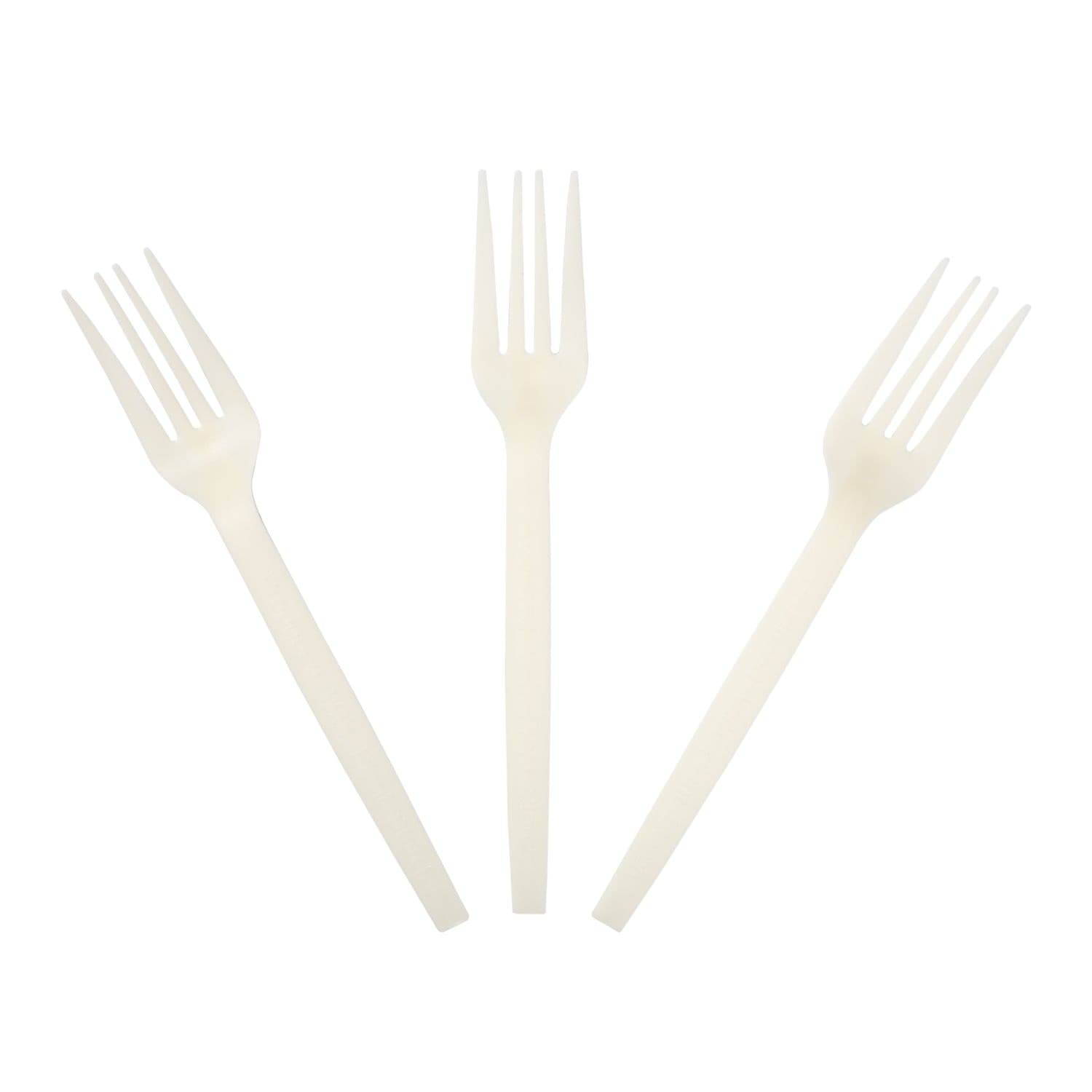 AmerCare Royal Medium Weight Cornstarch Bulk Fork - Image 2