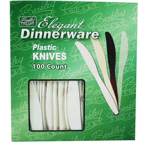 Berk Heavy Weight White Boxed Polystyrene Bulk Knives - Image 2