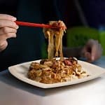 Dart 10PSC1PF 10" Square PFAS-Free Compostable Sugarcane Plate - Image 4