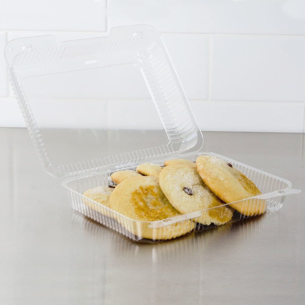 Dart StayLock Clear Hinged Plastic Oblong Container - Image 3