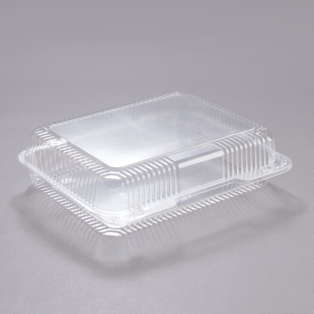 Dart StayLock Clear Hinged Plastic Oblong Container - Image 4