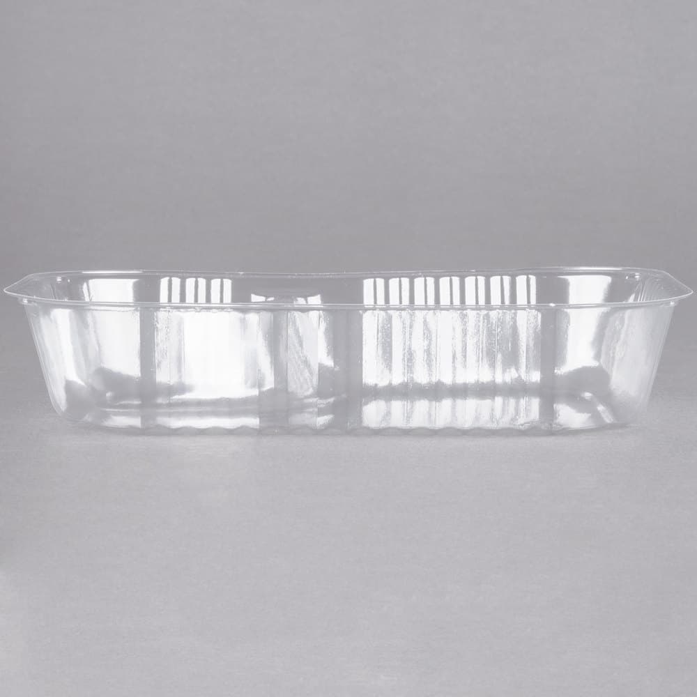 Dart C68NT2 2 Compartment Large Plastic Nacho Tray - Image 6