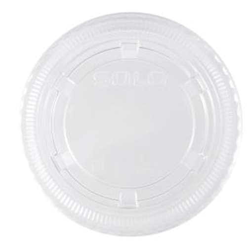 Dart PL4N Conex Clear Plastic Souffle / Cup Lid - Image 3