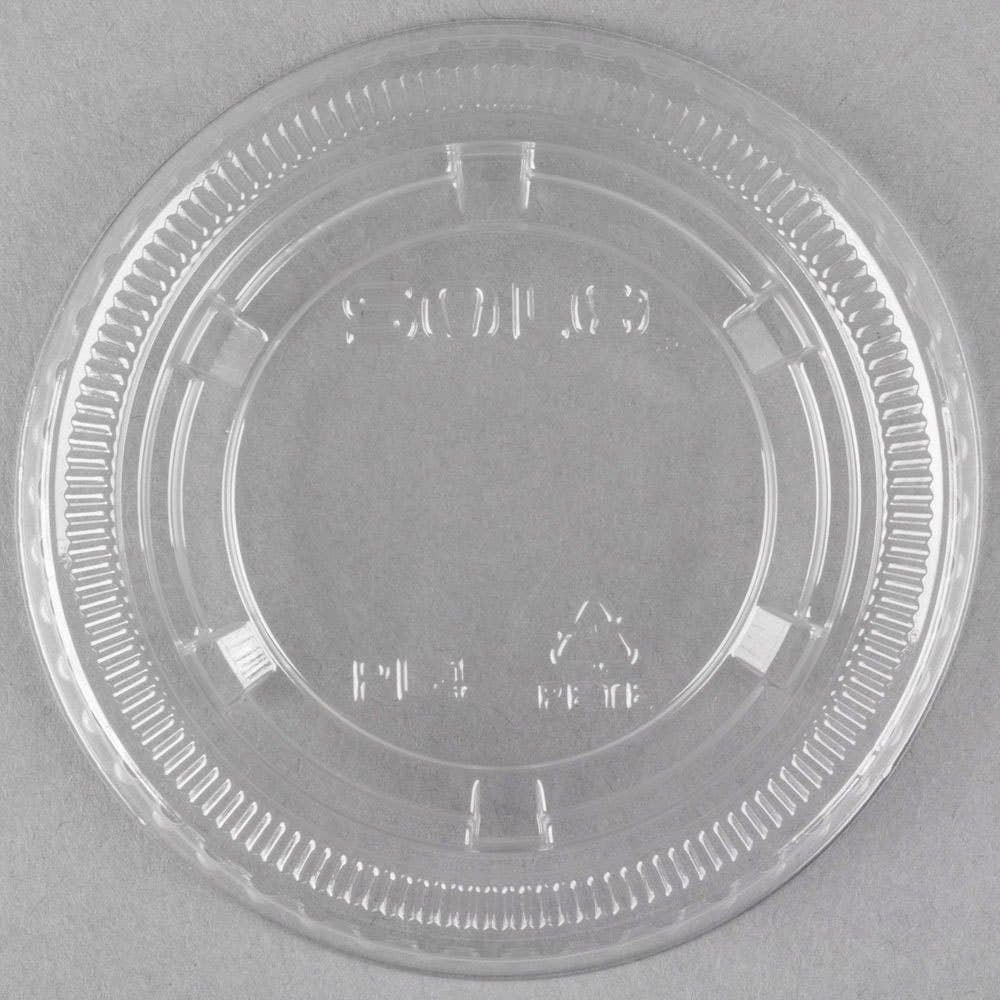 Dart PL4N Conex Clear Plastic Souffle / Cup Lid - Image 4