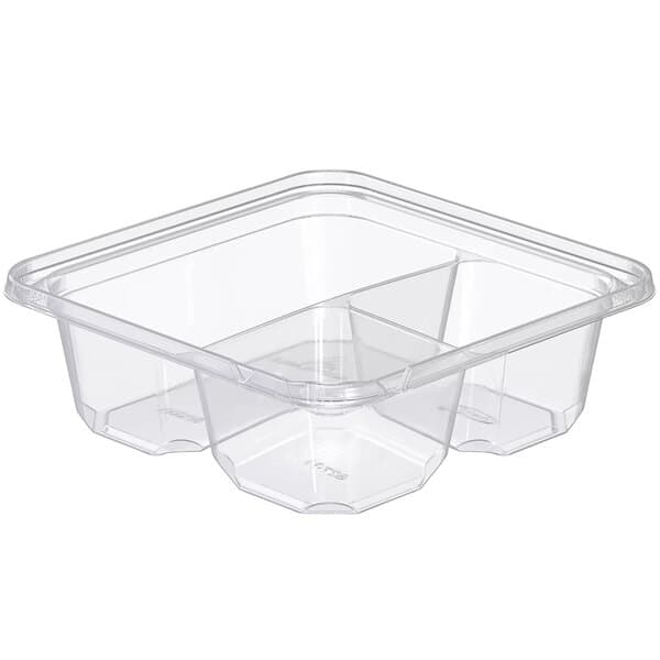 Dart TamperGuard 3-Compartment Snack Box - Image 2