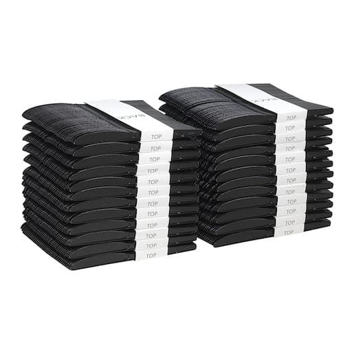 Dixie Ultra® Smartstock® Series-O Medium Weight Black Polystyrene Plastic Knife Refill - Image 3