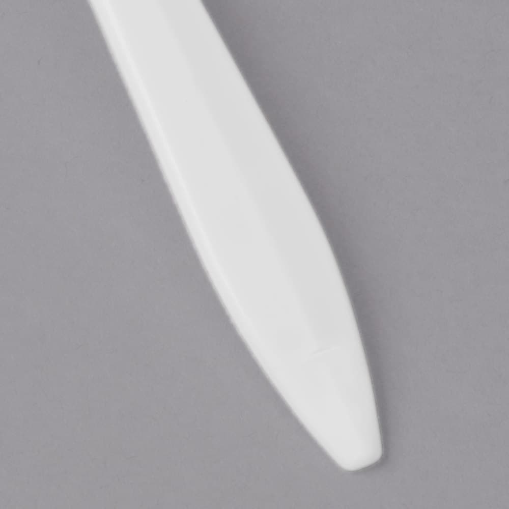 Dart SU6BW Medium Weight White Plastic Soup Spoon - Image 8