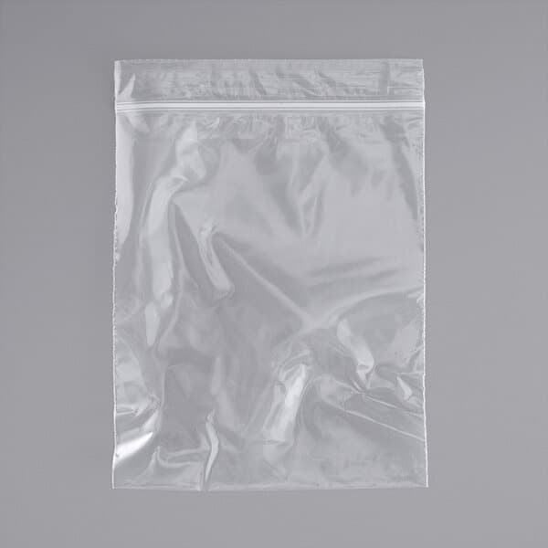 Elkay 5" x 6" 2 mil Single Track Zipper Bag, - Image 2