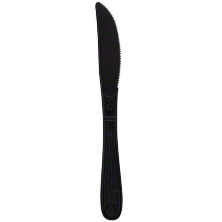 Emerald Heavy Weight Black Plastic Knife - Image 2