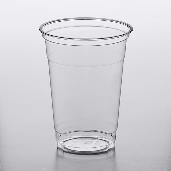 Unicup 16 oz. Clear PET Plastic Cold Cup - Image 3