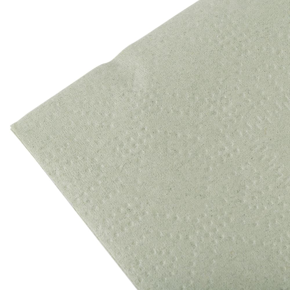 Hoffmaster 4.75 " Regal Embossed 2-Ply Soft Sage Beverage Napkins - Image 5