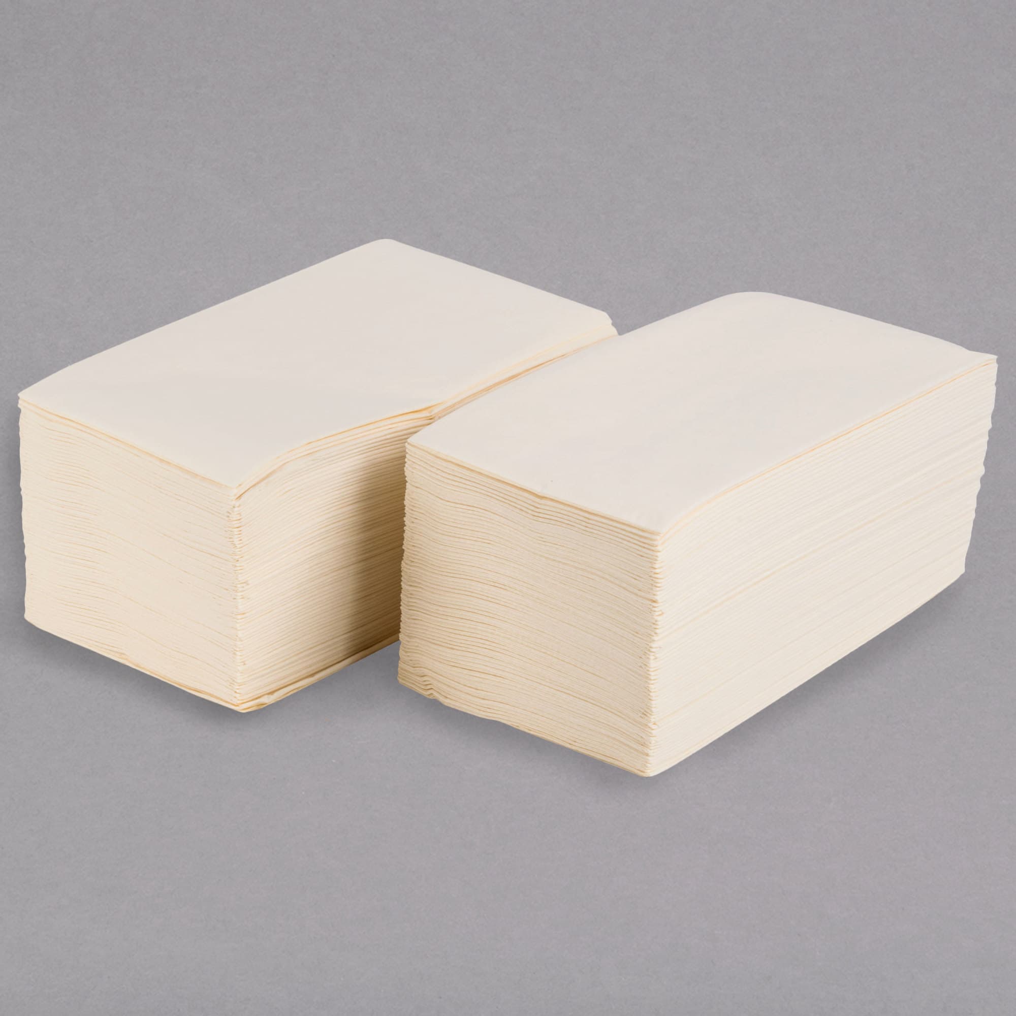 Hoffmaster 15" x 17" Regal Embossed 2-Ply Ecru Dinner Napkins - Image 5