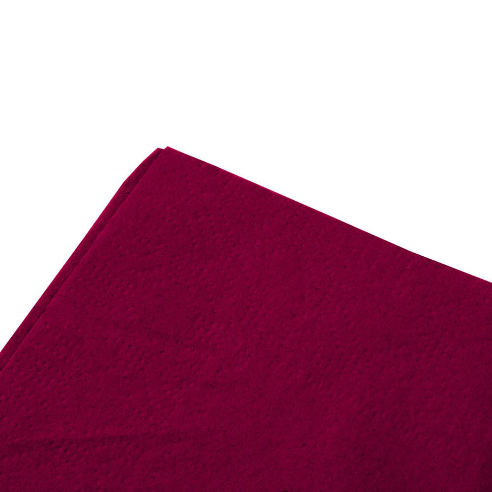 Hoffmaster 15" x 17" Regal Embossed 2-Ply Burgundy Napkins - Image 4