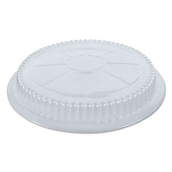 Round PET Lid - fits 8" Round Foil Food Container