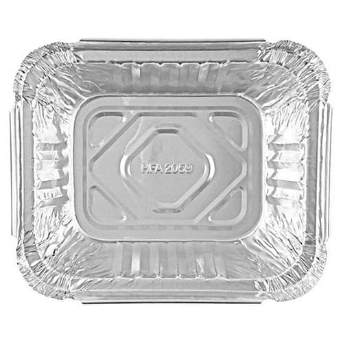 15 oz Rectangle Foil Food Container - Image 4