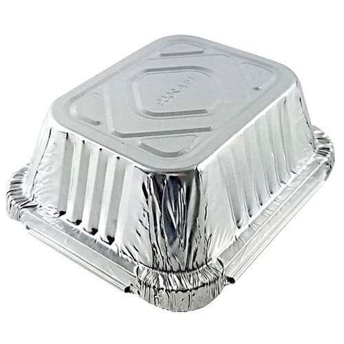 15 oz Rectangle Foil Food Container - Image 5